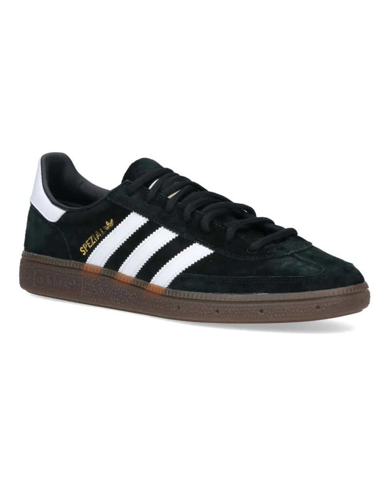 adidas Men's Sneakers Black Calf Leather Black