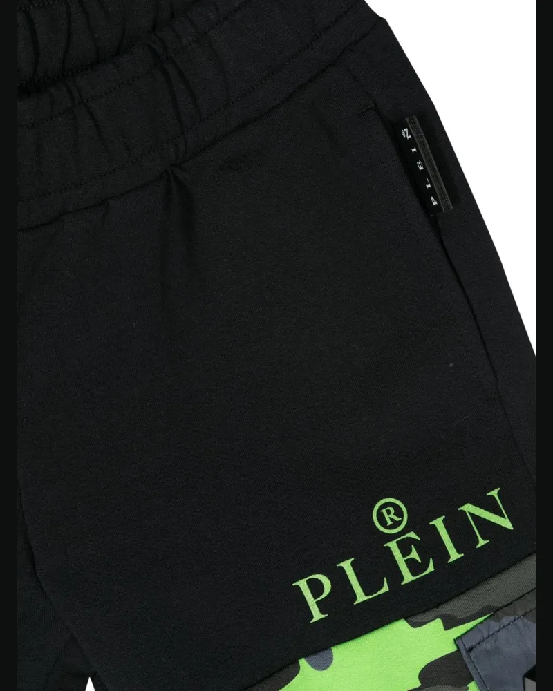 Philipp Plein Camouflage Cotton Bermuda Shorts — Multicolor Multicolor