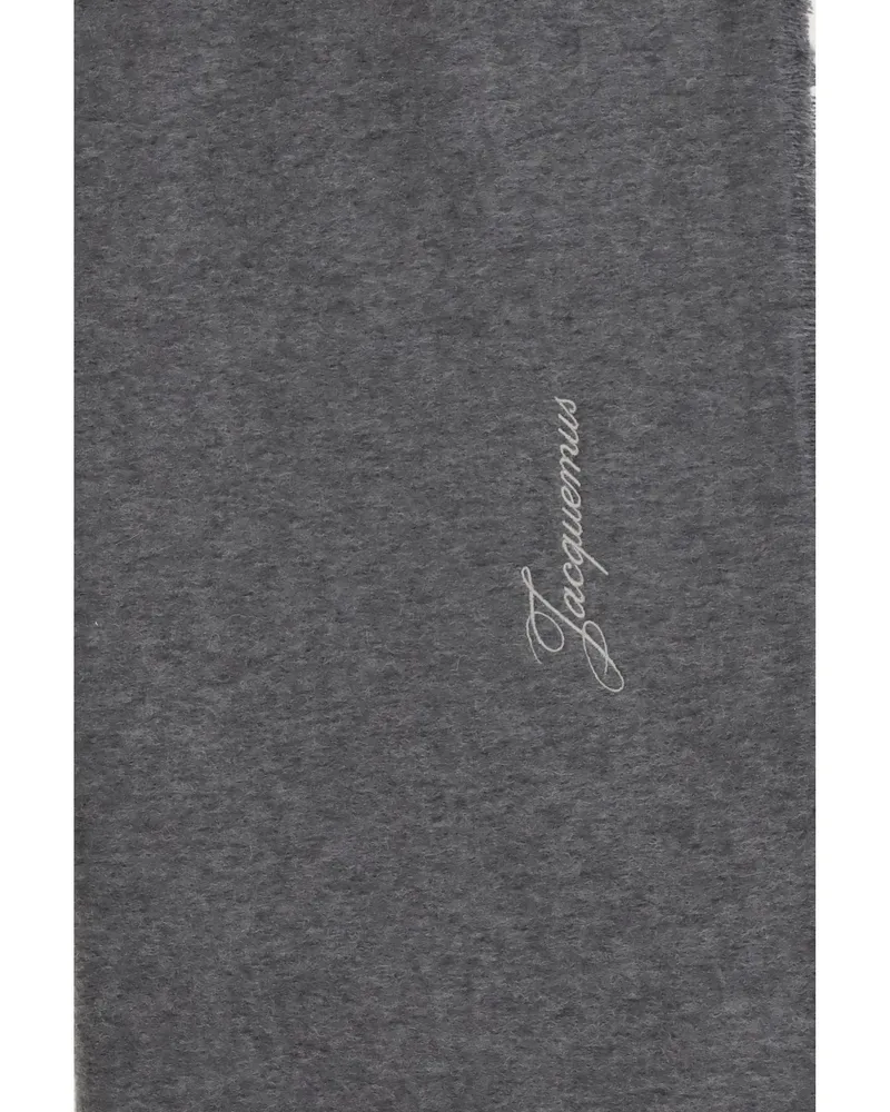 Jacquemus Scarf — Gray Gray
