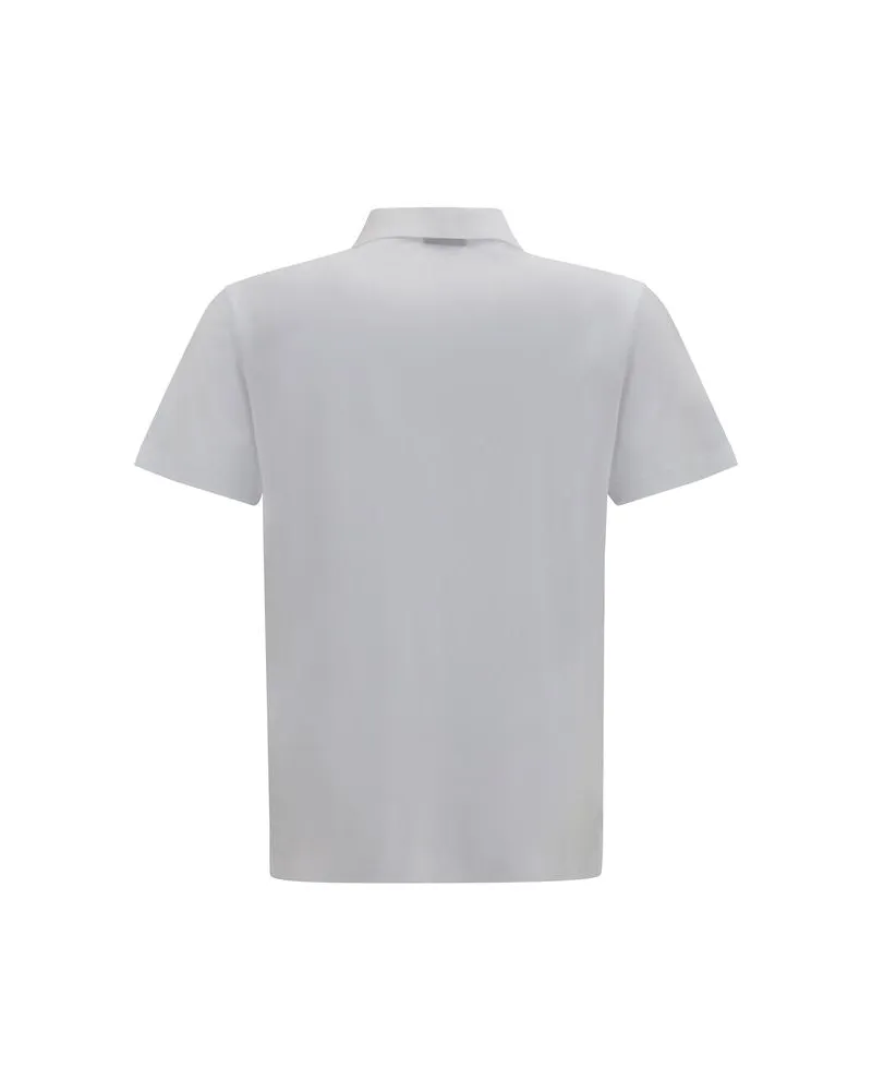 Gucci Men's White Cotton Polo Shirt White