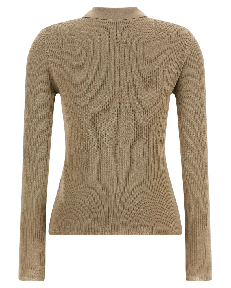 Max Mara Gergo Blouse — Beige Beige