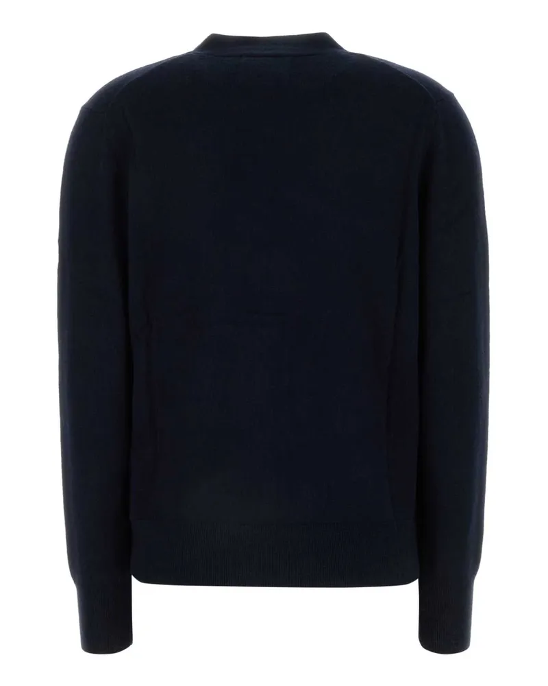 Étoile Isabel Marant Women's Midnight Blue Cotton Blend Karina Cardigan Exterior: Wool Maglieria Sweater Navy