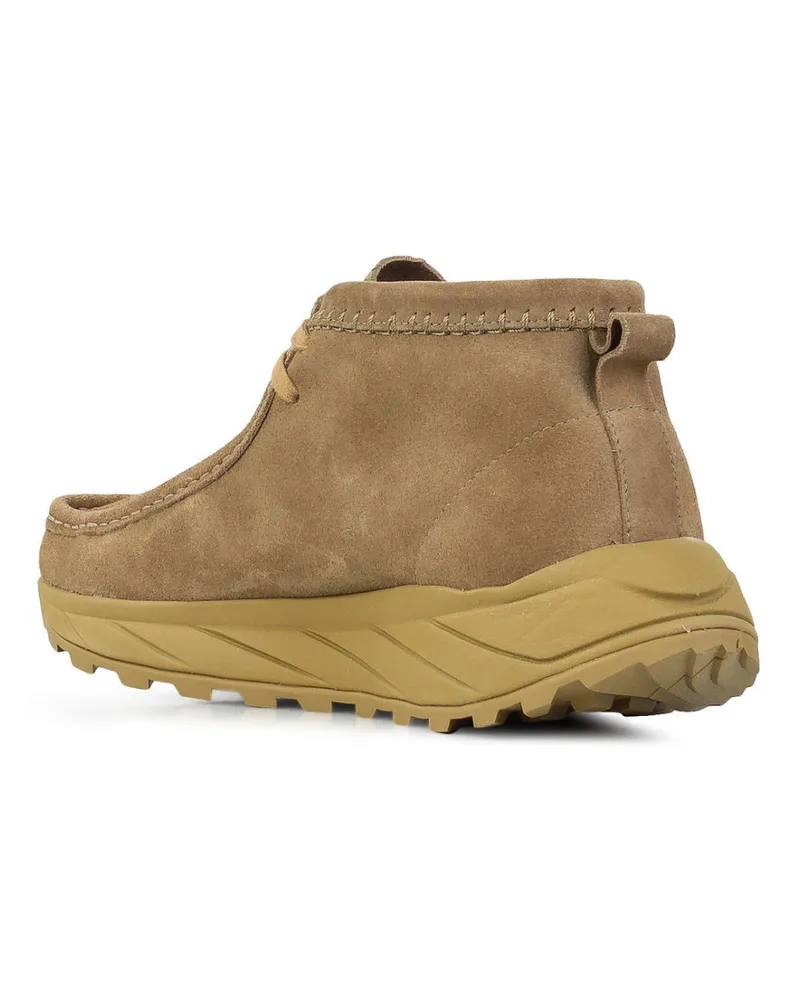 Clarks Wallabee Eden Boot — Beige Beige