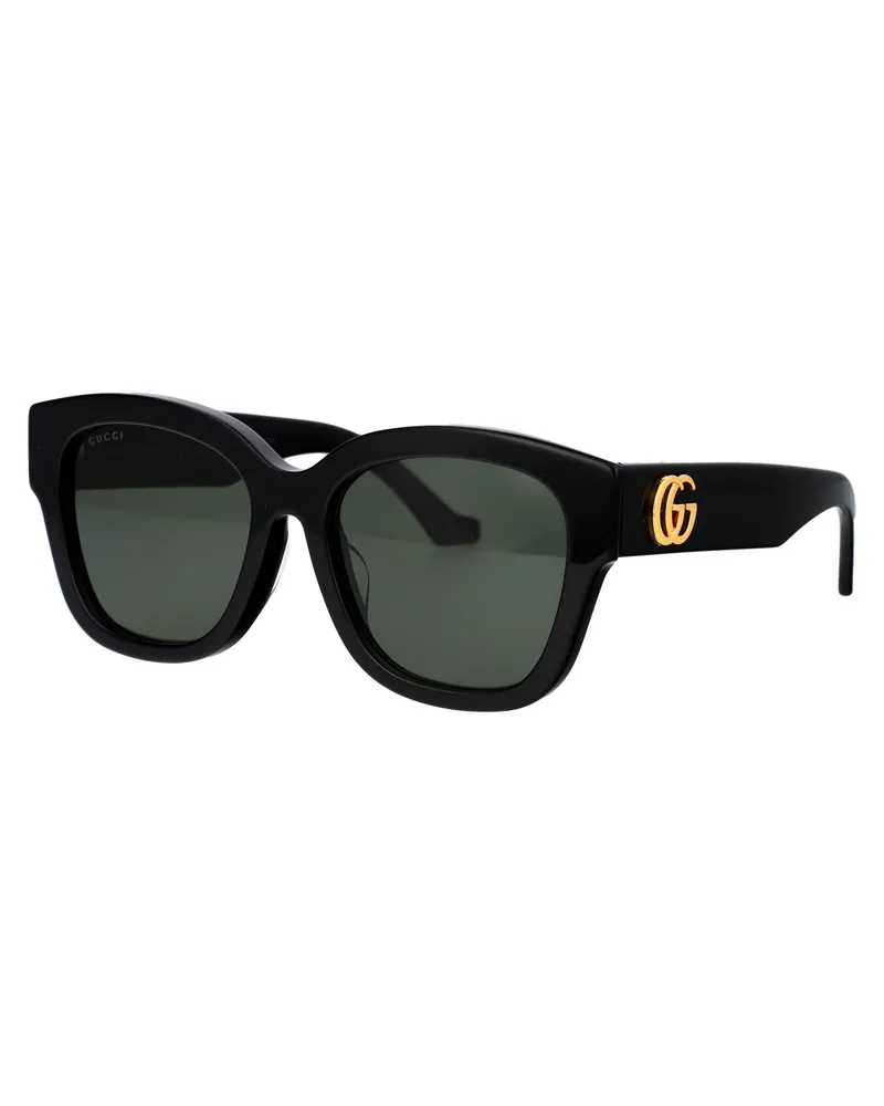 Gucci GG1550SK Acetate Wayfarer Sunglasses — Black Black