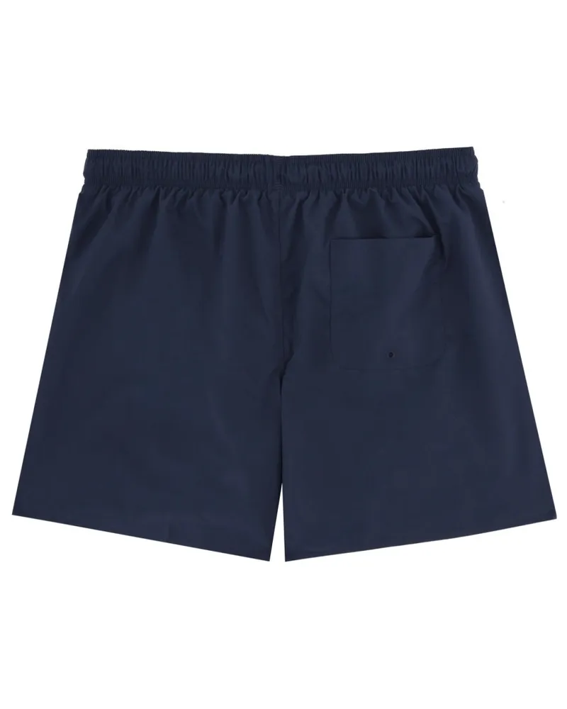 Lacoste Logo-Embroidered Swim Shorts — Navy Navy