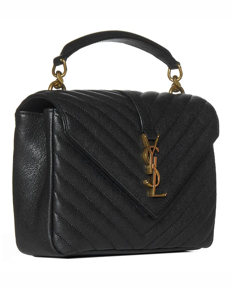 Saint Laurent Shoulder Bag — Black Black