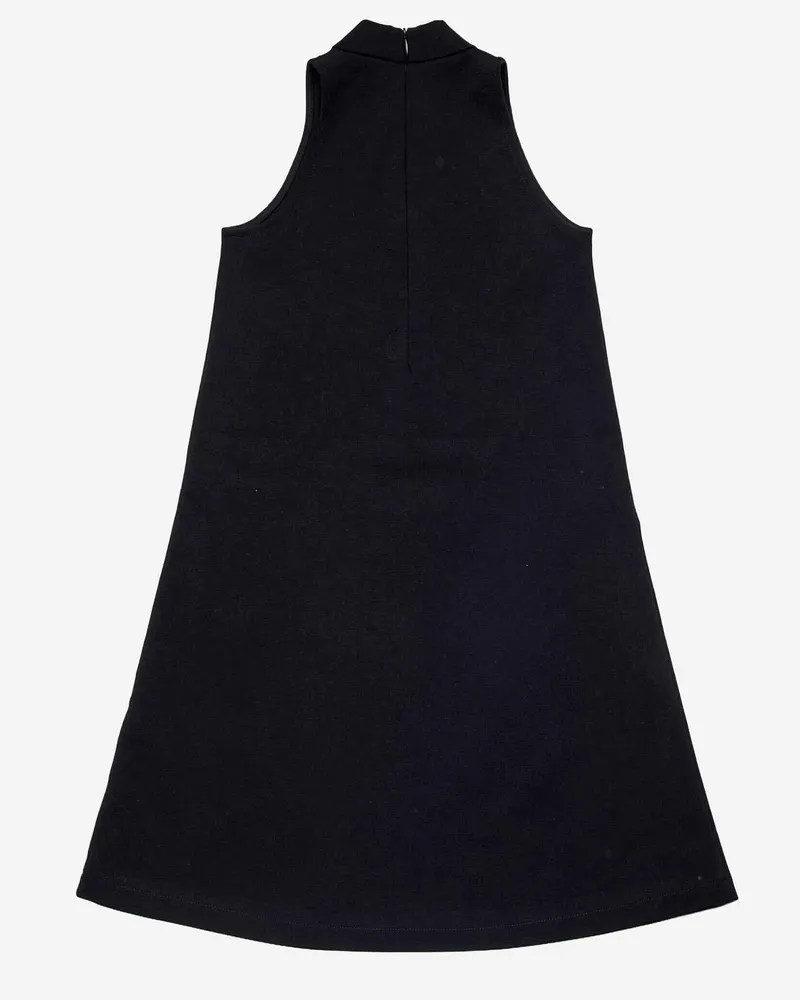 Diesel Girls' Damy Dress Stretch Viscose Blend Black Black
