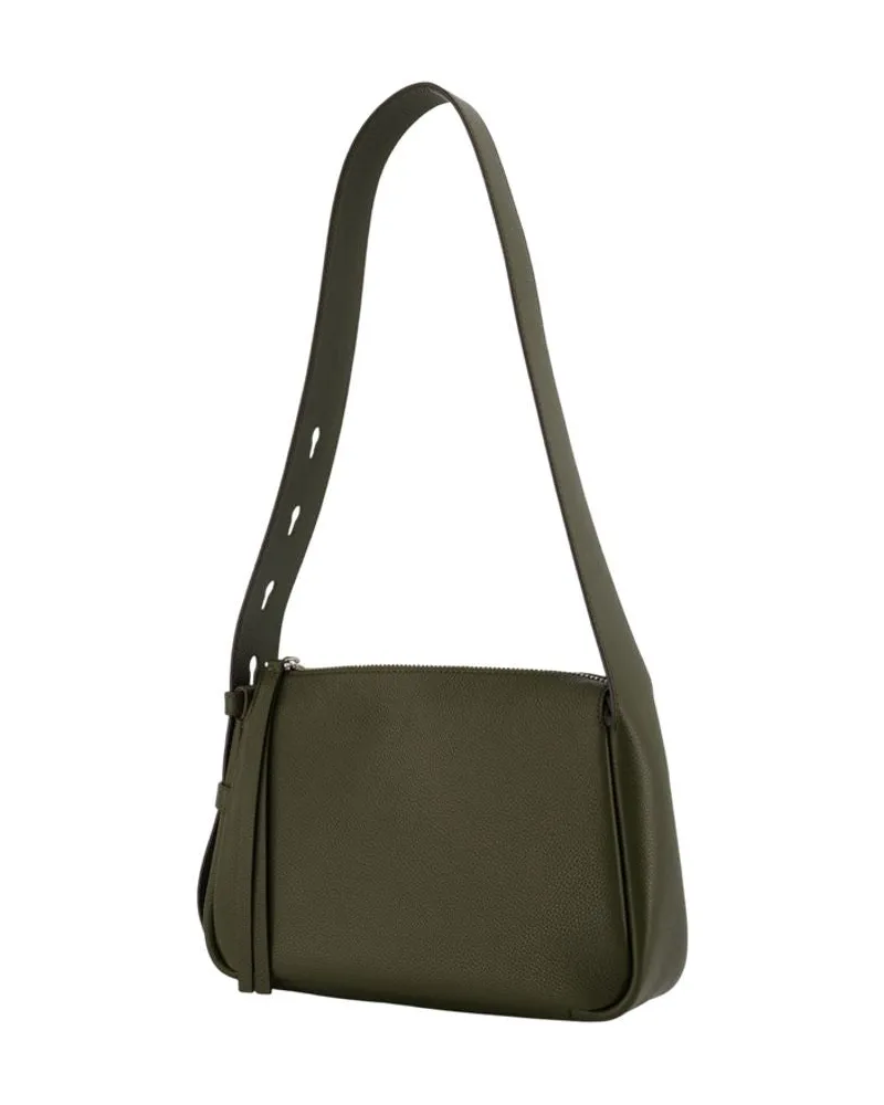 Tory Burch Women's Romy Small Shoulder Bag -  Leather Khaki Calfskin Shoulder-Hobo-Bags Khaki