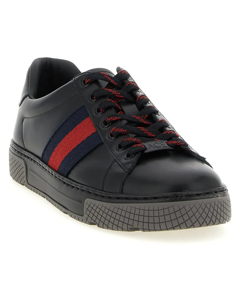 Gucci Ace Sneaker — Black Black
