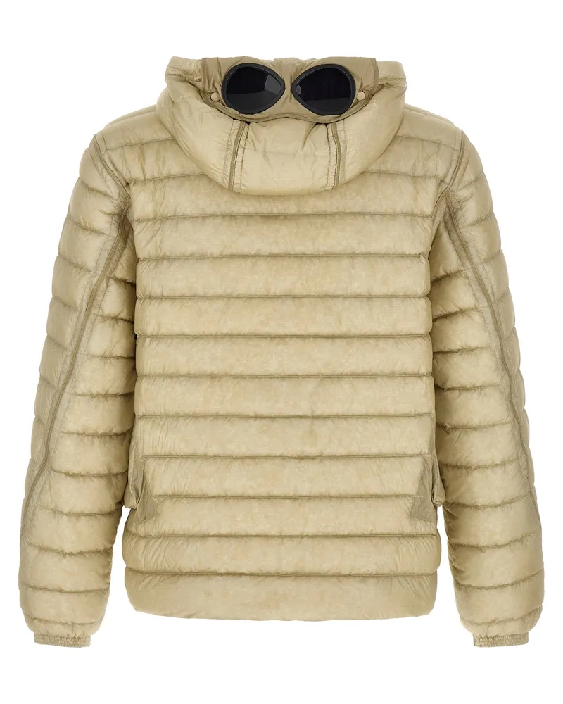C.P. Company Goggle Down Jacket — Beige Beige