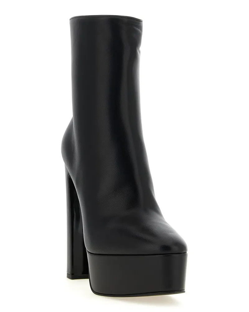 Le Silla Nora Ankle Boot — Black Black