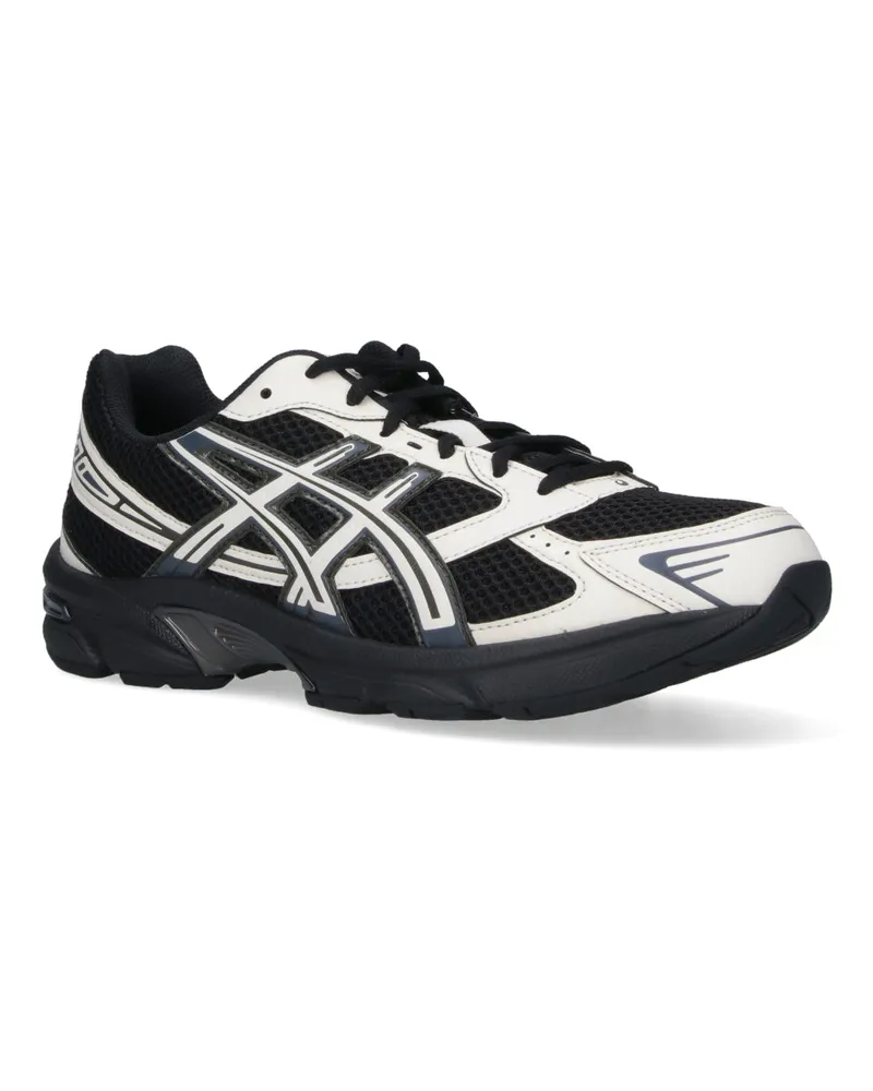 Asics Unisex Sneakers Black Synthetic Leather Black