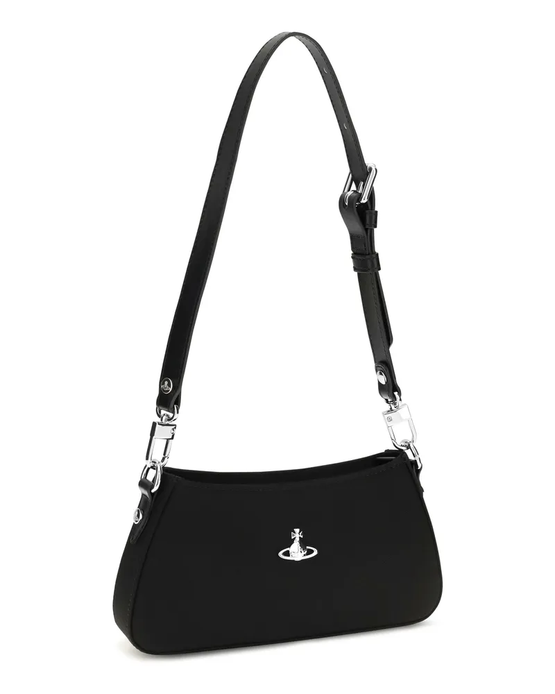 Vivienne Westwood Women's Tasha Phone Shoulder Bag Black Polyester Covers E Cases Black