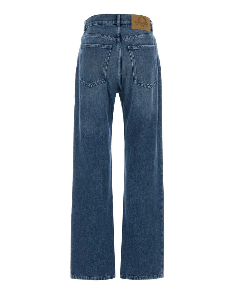 Moschino Women's Denim Jeans Blu Exterior: Cotton Blue
