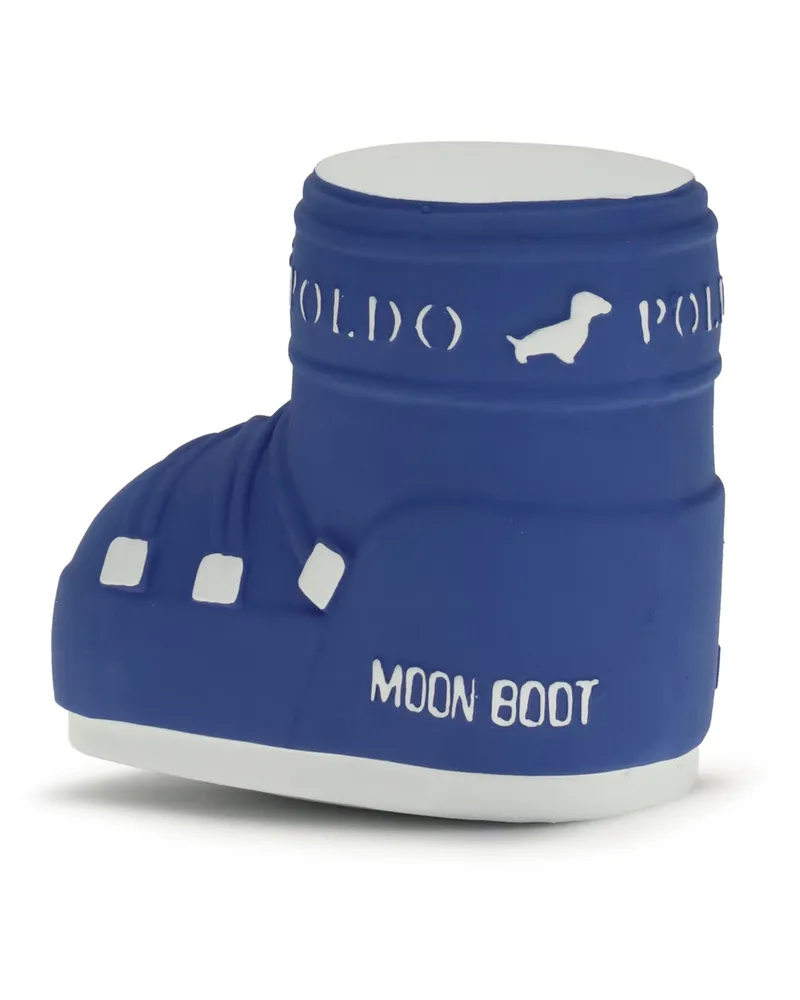 Moon Boot Unisex Sound Toy By Poldo X Moonboot Squeaky Blu Plastic Extras Blu