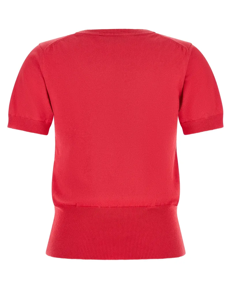 Vivienne Westwood Women Multicolor Cotton T-Shirt Red