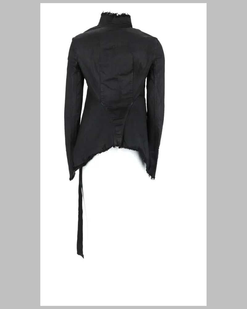 DRKSHDW by Rick Owens Women's Jacket Naska Gary Black Cotton Black