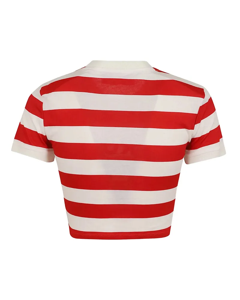 Fiorucci Women's Baby T-Shirt Red Logo Cotton T-Shirts & Jerseys Red