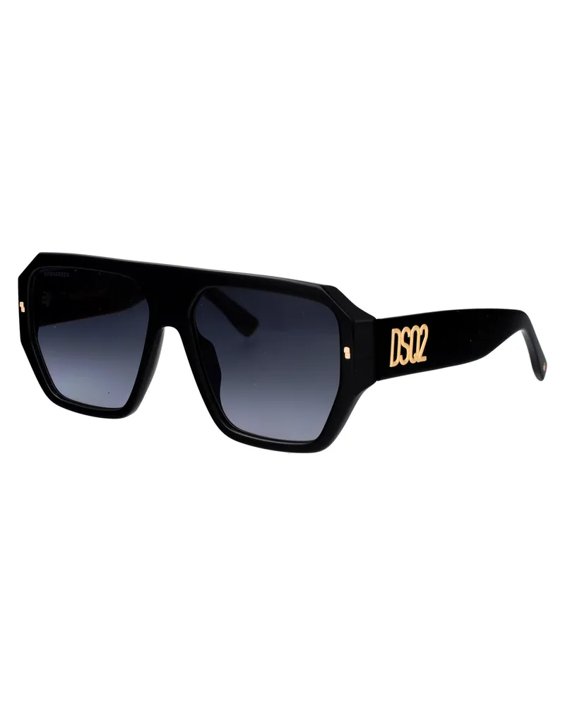 Dsquared2 Men's Sunglasses Black Acetate Black