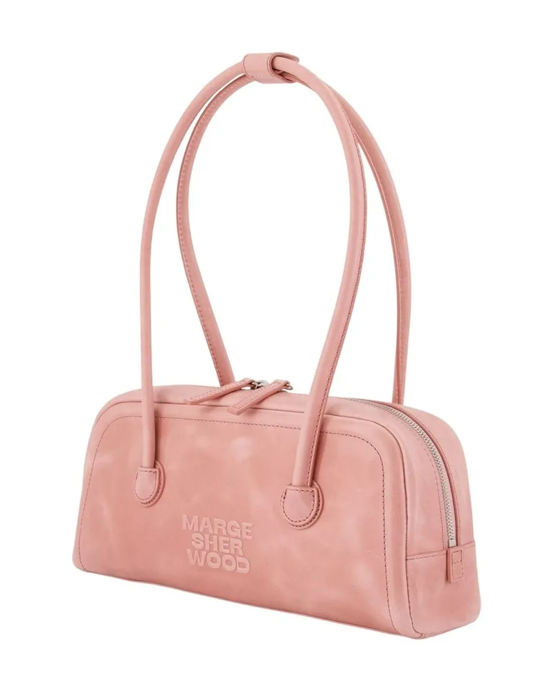 Marge Sherwood Women's Soft Cowhide Shoulder Bag Pink Pink