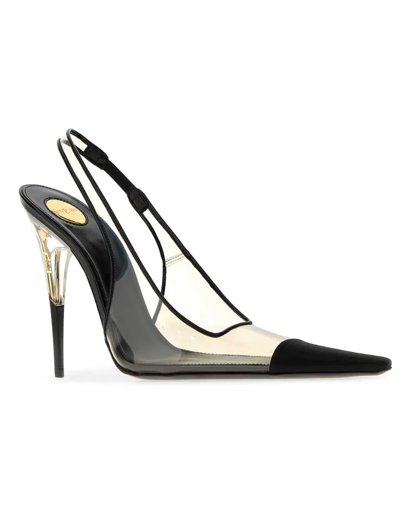 Saint Laurent Romy Pump — Clear Clear