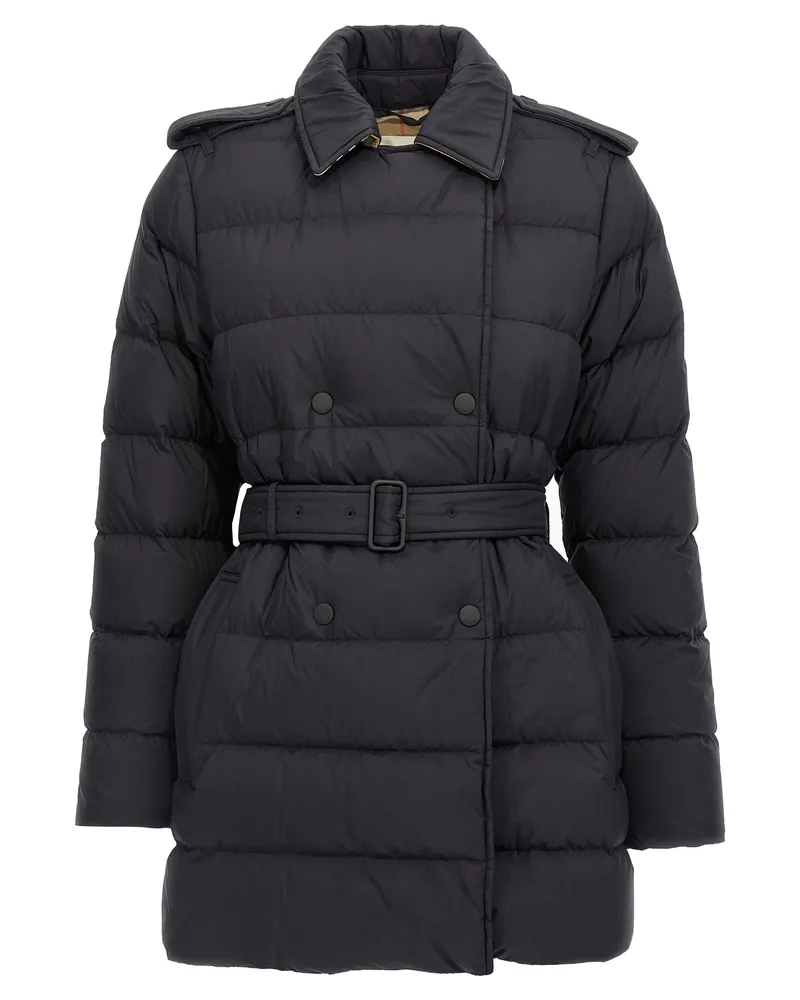 Burberry Down Jacket — Black Black