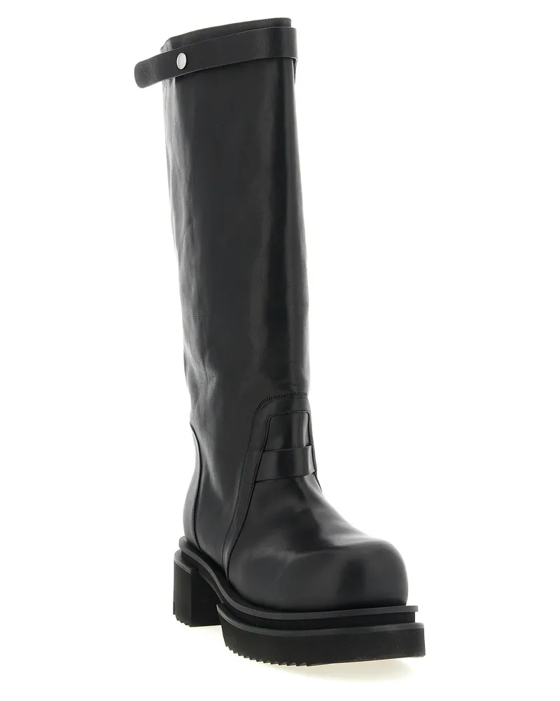 Rick Owens Naska Bogun Boot — Black Black