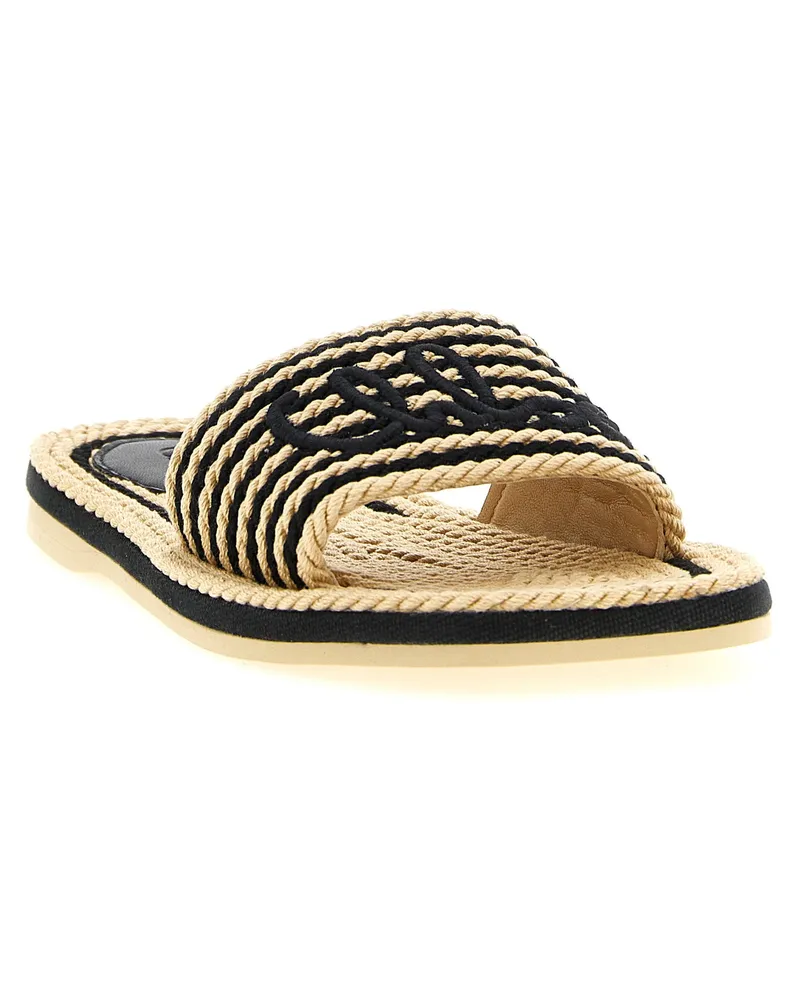 Chloé Sand Sandals — Natural Natural