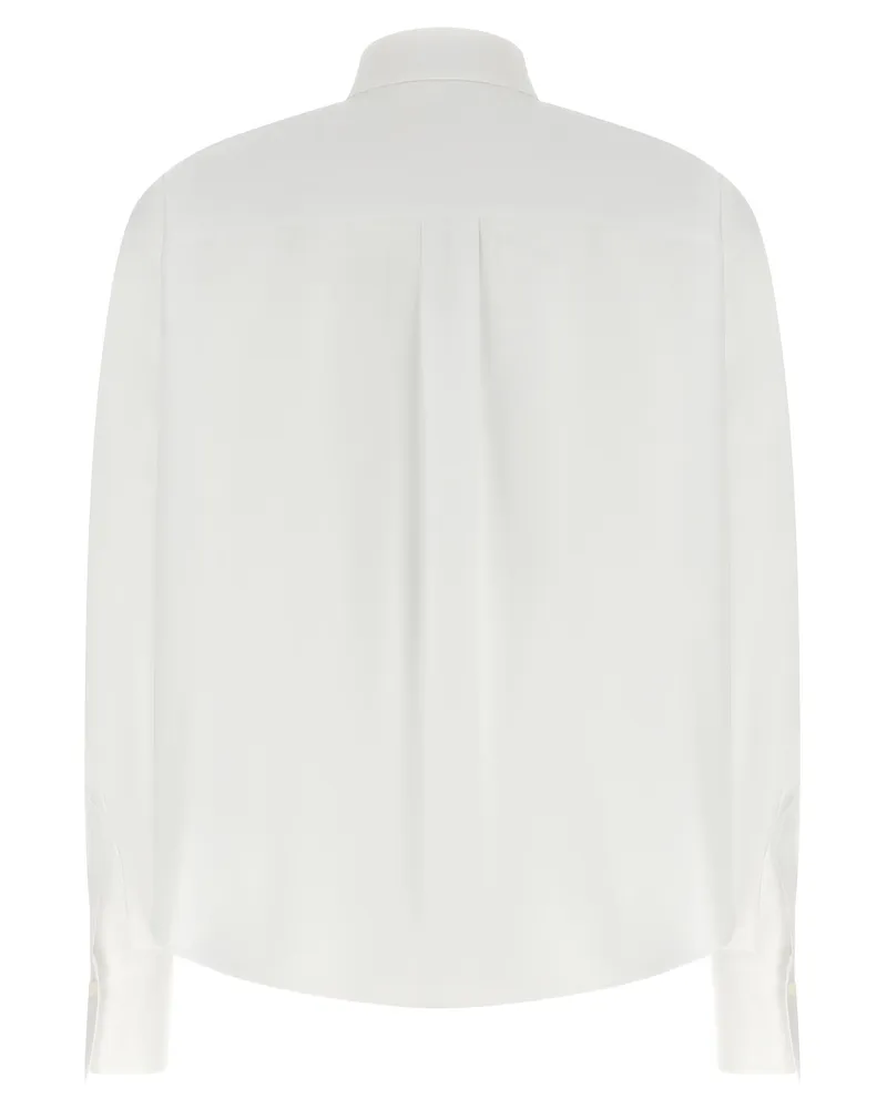 Brunello Cucinelli Women's White Cotton Blouse White