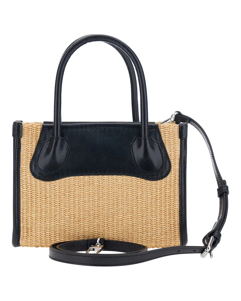 Vivienne Westwood Women's Handbag Troy Beige Cotton Handbags Hand Bags Beige