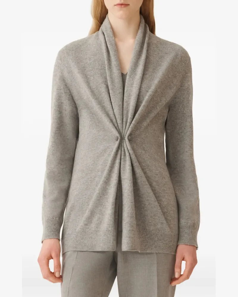 Fabiana Filippi Women's Platinum Cardigan Aw25 W Grey