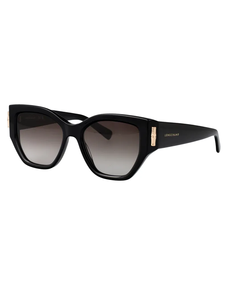 Longchamp Women's Sunglasses Lo764s Black Acetate Black