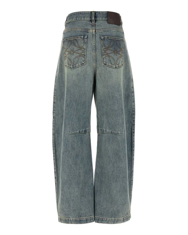 Loewe Anagram Jeans — Blue Blue