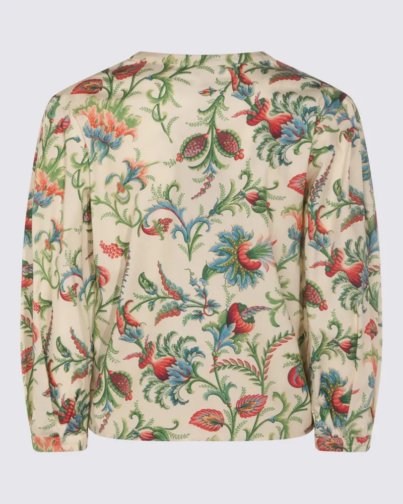 Etro Women's Top _100 % Co Beige