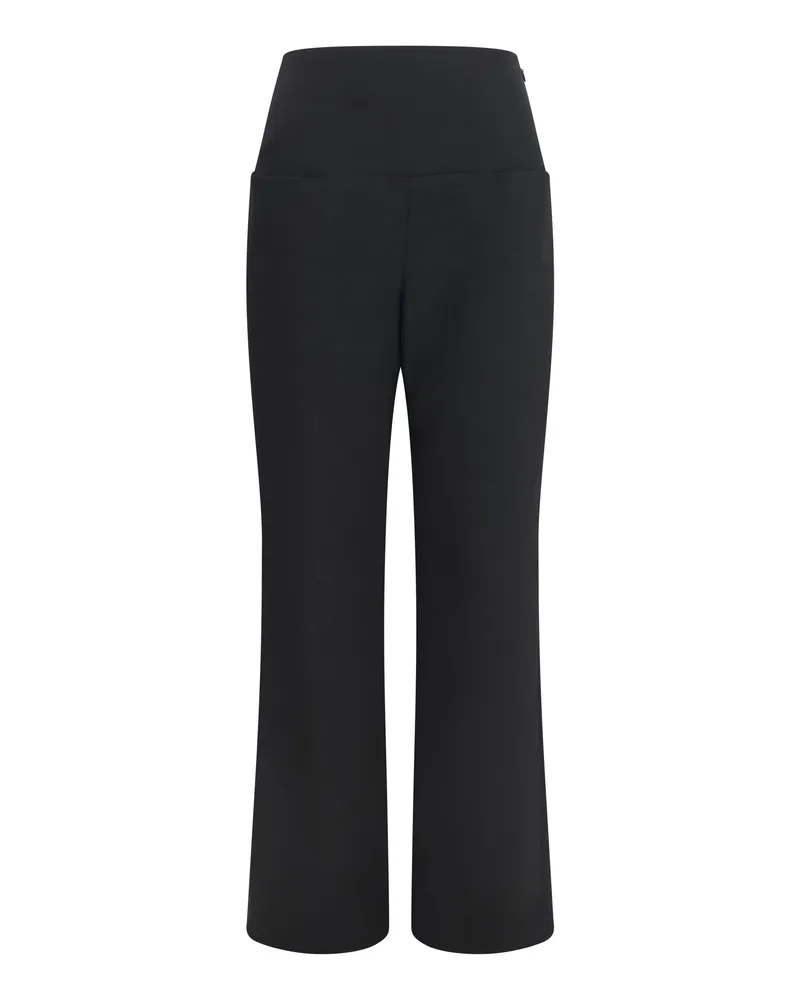 Alaïa Merino Wool Tailored Pants — Black 