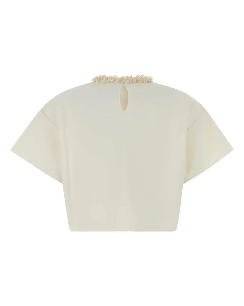 Givenchy Women With Top White Viscose Polyester T-shirts White