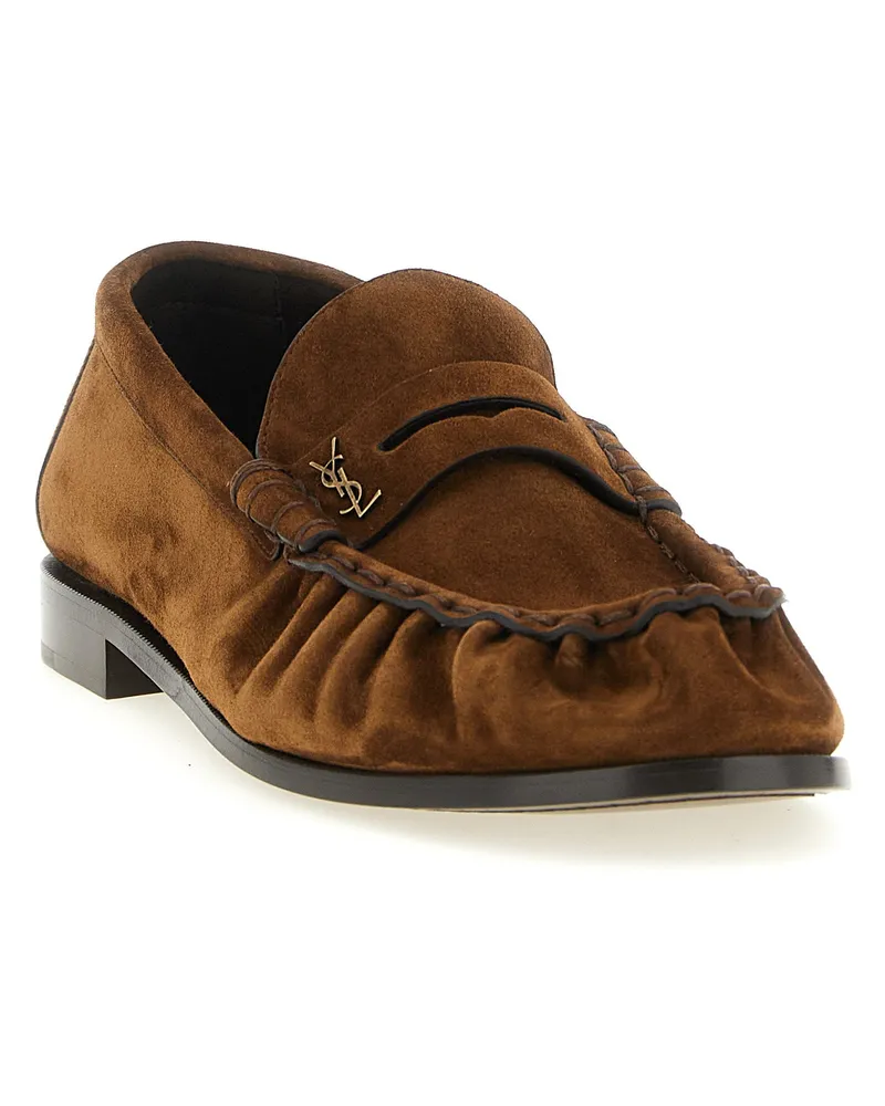Saint Laurent Le Loafer — Brown Brown