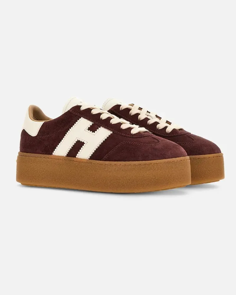 Hogan H26 Sneaker — Bordeaux Bordeaux