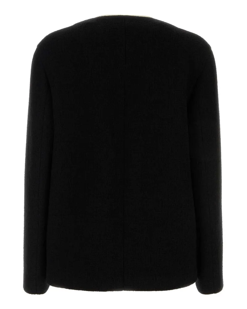 Gucci Men's Black Wool Blend Cardigan Maglieria Black
