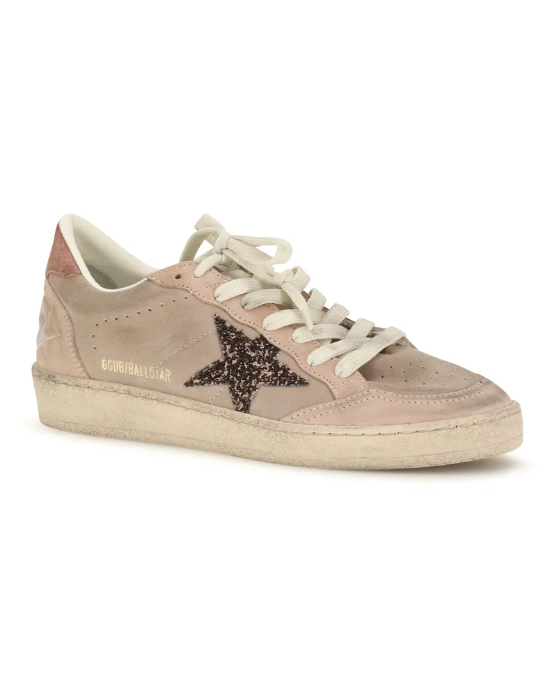 Golden Goose Women's Ball Star Sneakers Camelia Pink-Chypre Pink-Nut Brown-Light Pink Pink/chypre Pink/nut Brown/light Pink