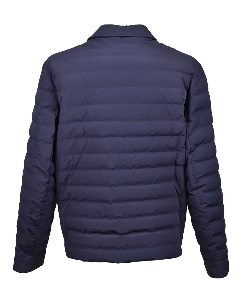 Brunello Cucinelli Quilted Down Jacket — Navy Navy