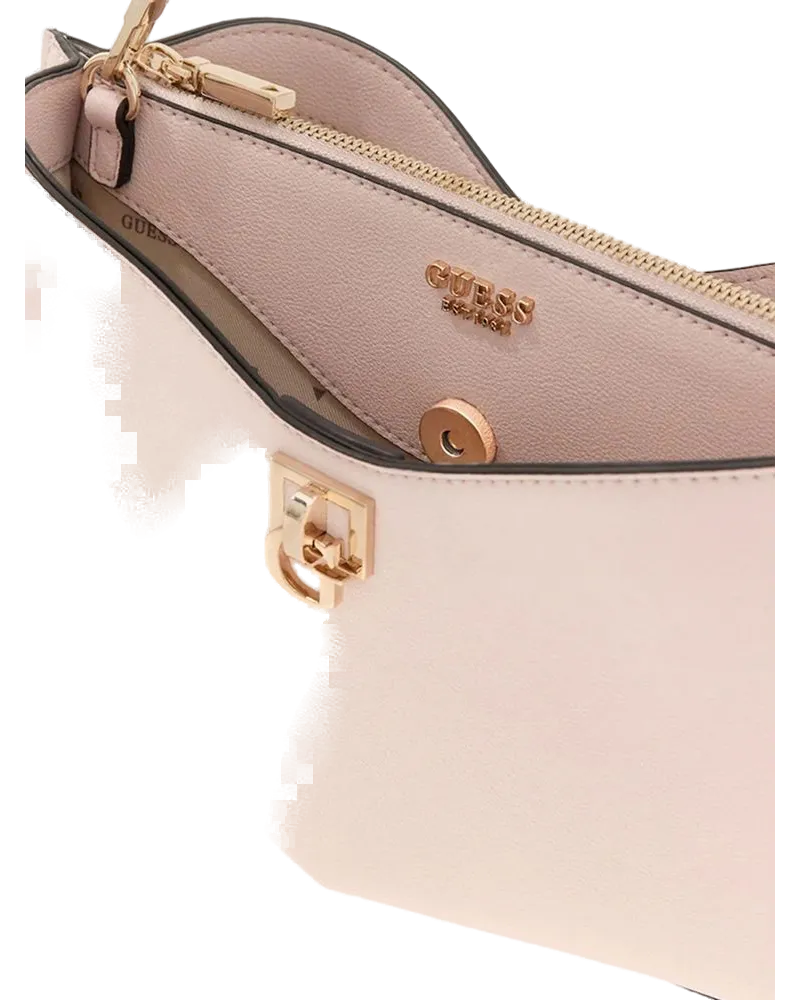Guess Women's Shoulder Bag Light Rose Polyurethane - Shoulder-Bags Pink