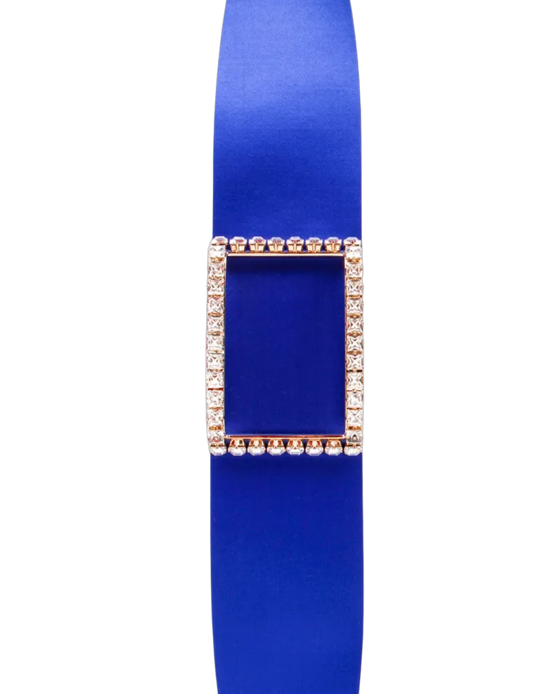 Roger Vivier U615 Cinture Belt Blue