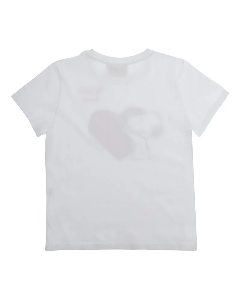 MC2 Saint Barth Rhinestone Snoopy T-shirt — White White