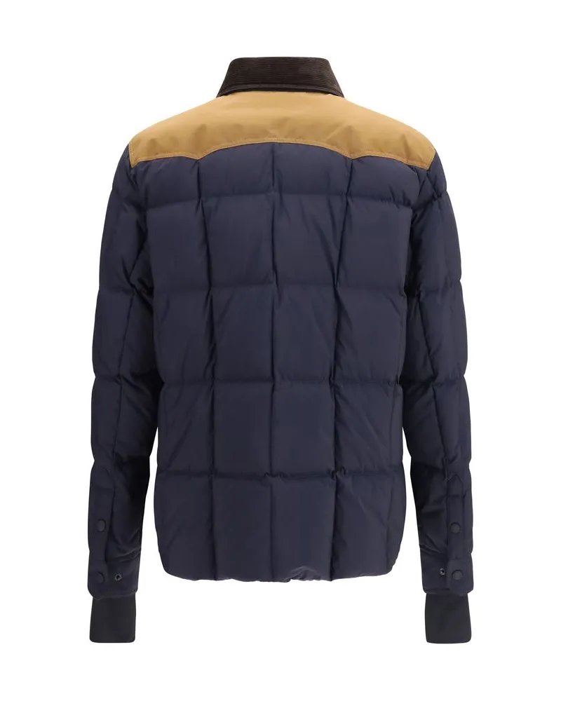 Moncler Down Jacket — Blue Blue