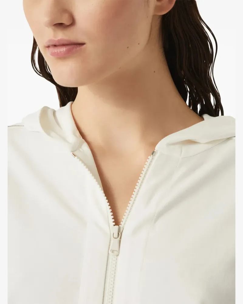Brunello Cucinelli Women's Monili-Embellished Hoodie Ss25 W 