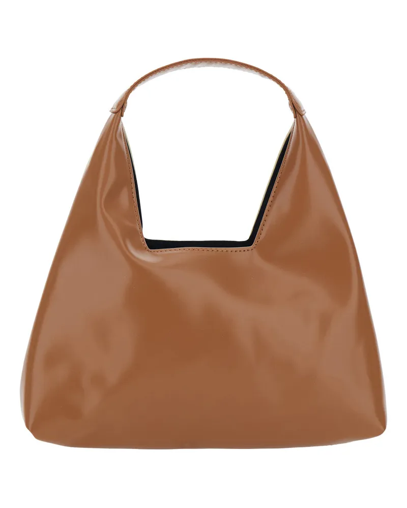 Marni Girls' Crossbody Bag With Top Handle Beige Polyester Shoulder Beige