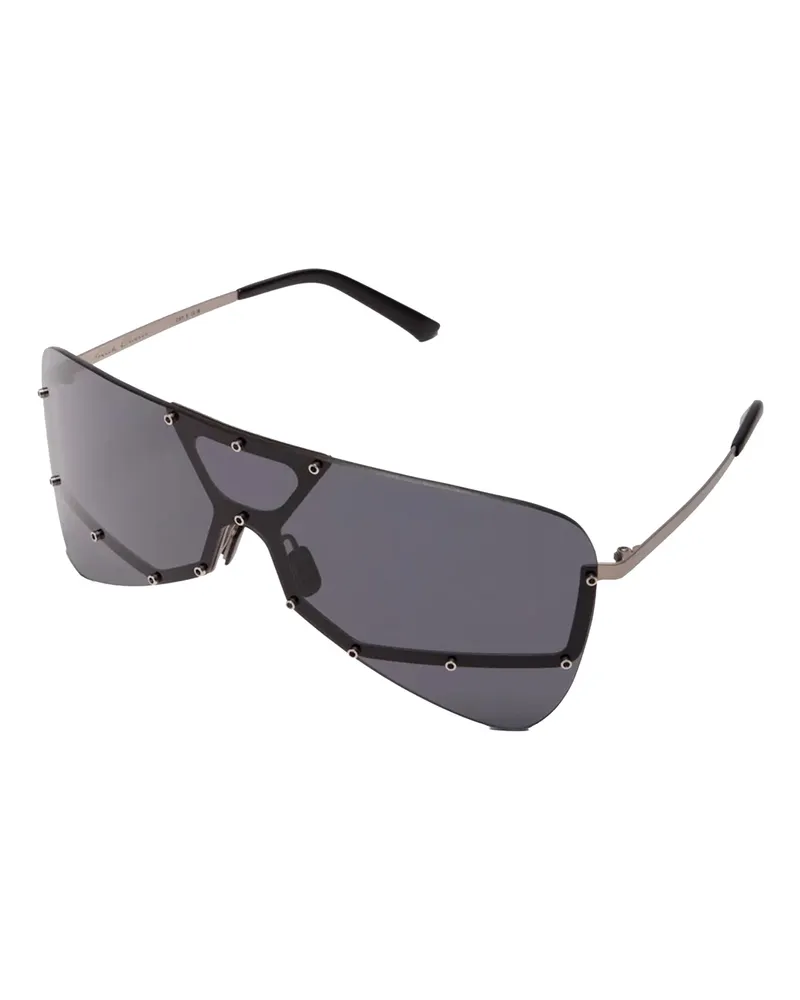 DRKSHDW by Rick Owens RG0000018 Sunglasses — Silver Silver