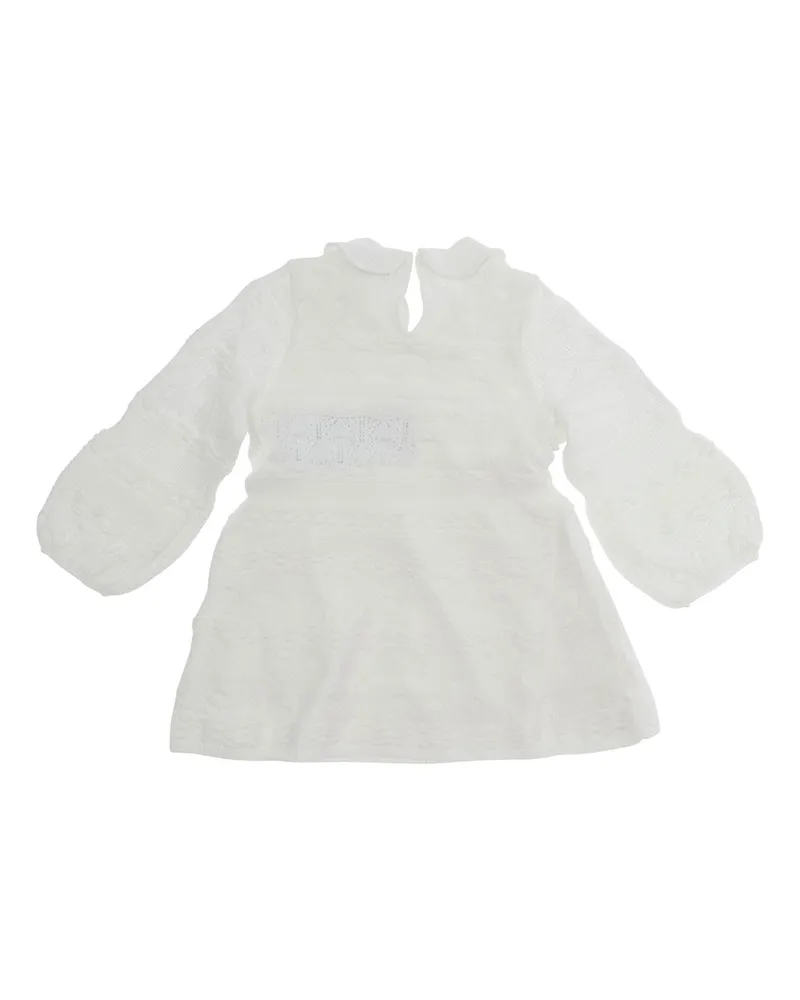 Emporio Armani Tech Fabric Dress — White White