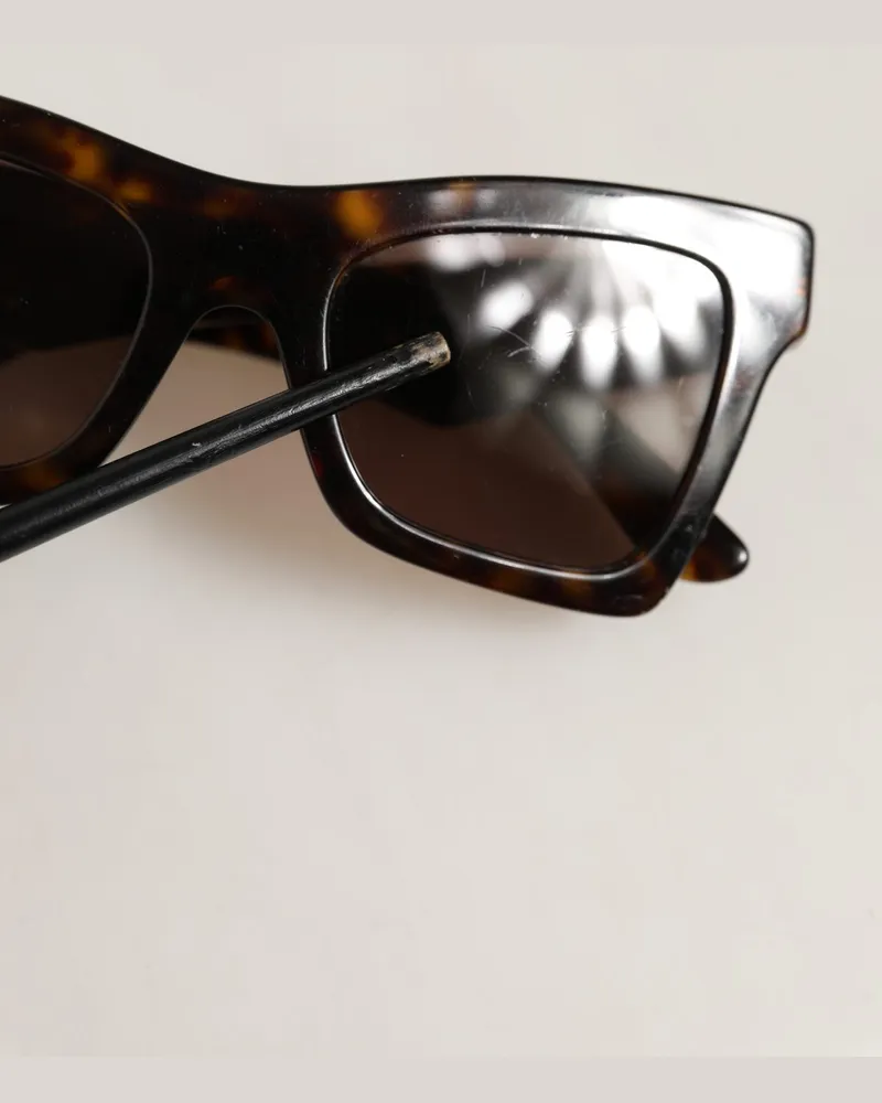 Dolce & Gabbana GLA1483 Tortoiseshell Acetate Frame Sunglasses — Brown Brown